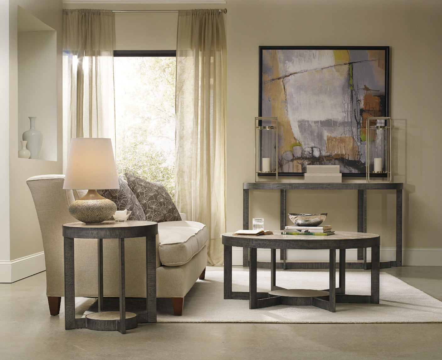 Hooker Furniture Mill Valley Round End Table 5283-80114