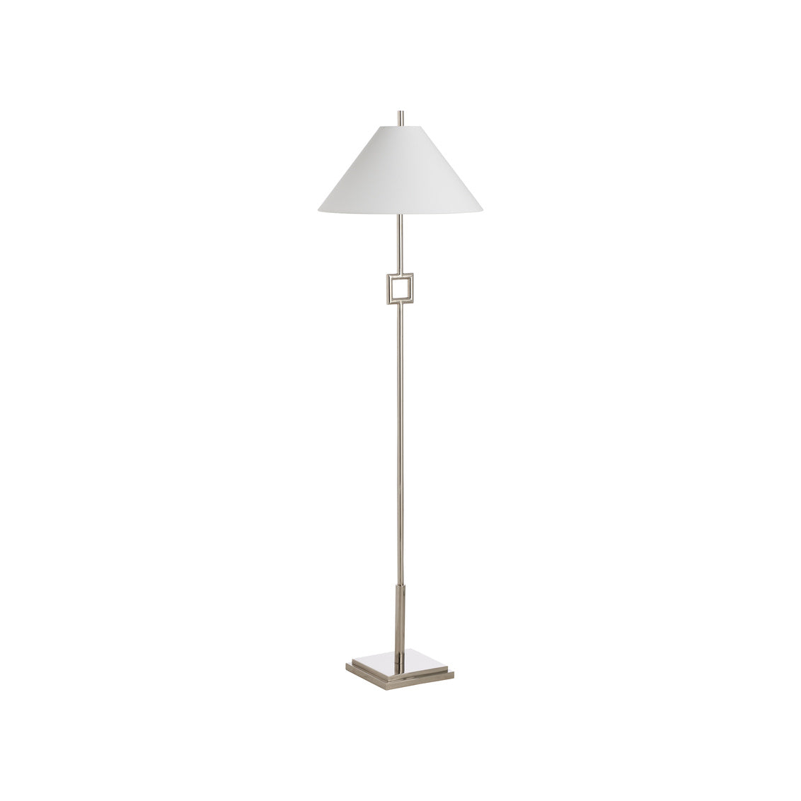 Overhill Floor Lamp - Polished Nickel