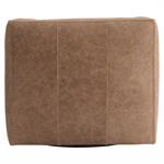 HUDSON LEATHER SWIVEL CHAIR