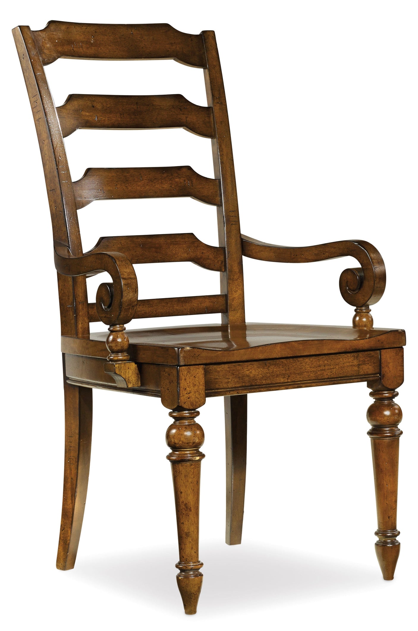 Hooker Furniture Tynecastle Ladderback Arm Chair - 2 per carton/price ea 5323-75300