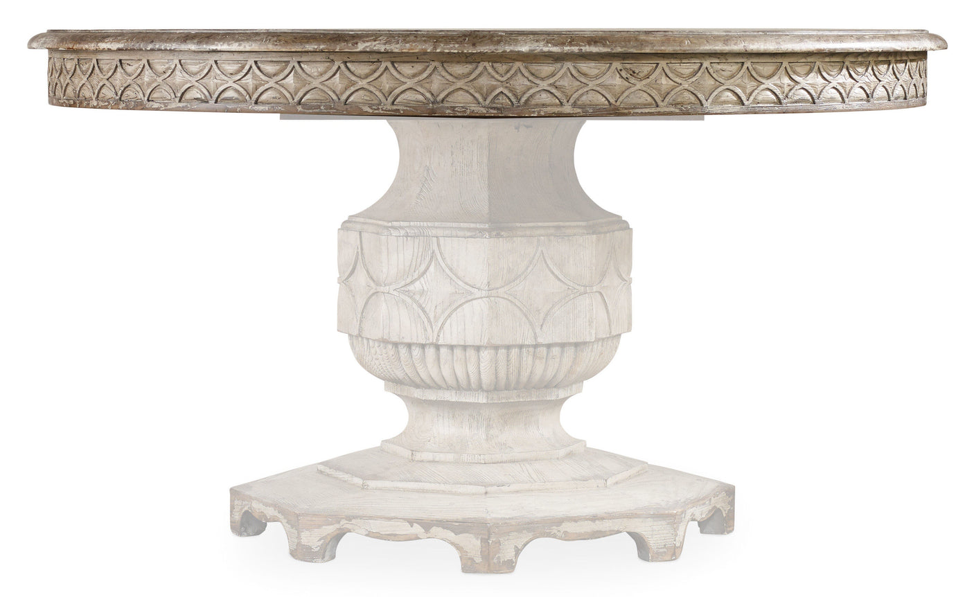 Chatelet Round Dining Table Top w/1-20in Leaf 5350-75002