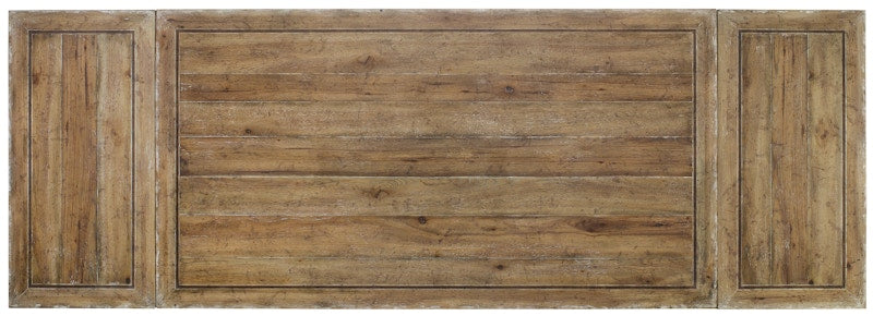 Hooker Furniture Chatelet Refectory Rectangle Trestle Dining Table with Two 22'' Leaves 5350-75206