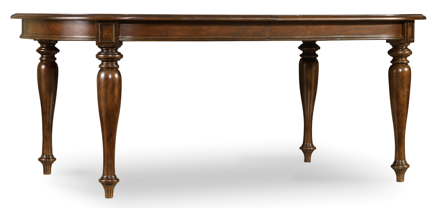 Hooker Furniture Leesburg Leg Table with Two 18'' Leaves 5381-75200