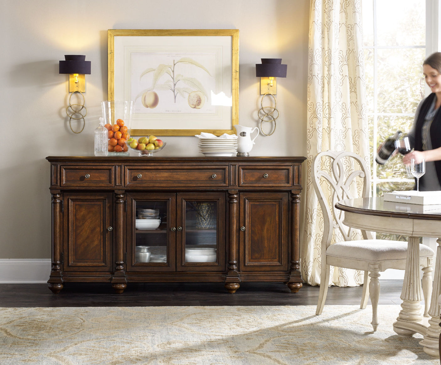 Hooker Furniture Leesburg Buffet 5381-75900