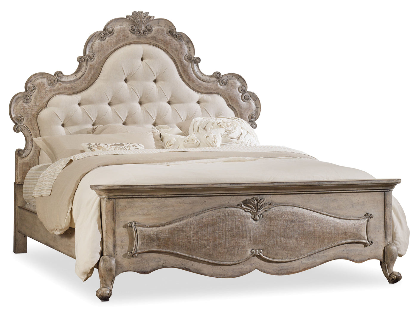 Hooker Furniture Chatelet Queen Upholstered Panel Bed 5450-90850
