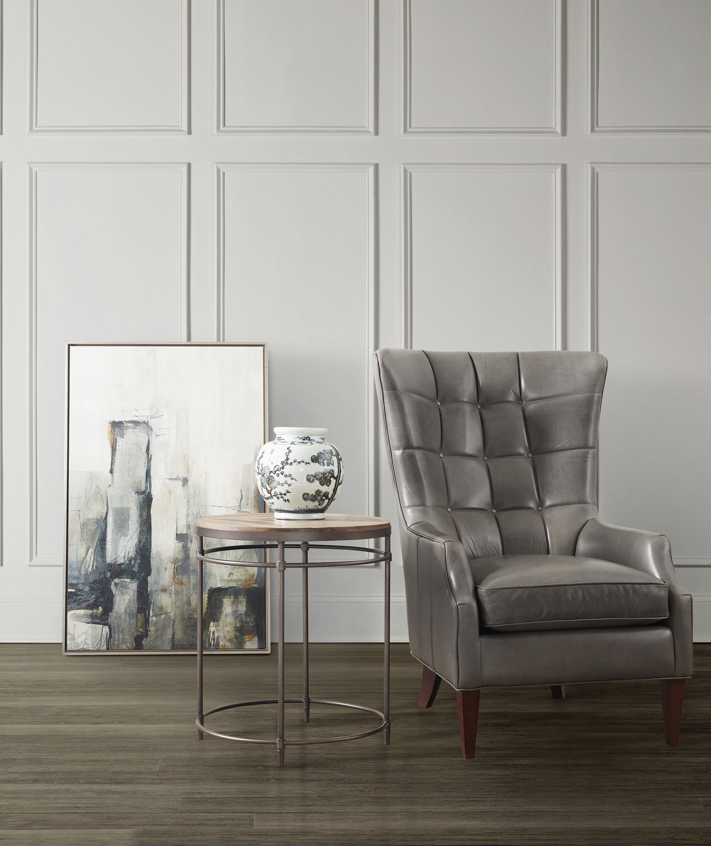 Hooker Furniture St. Armand Round End Table 5601-80113-LTWD
