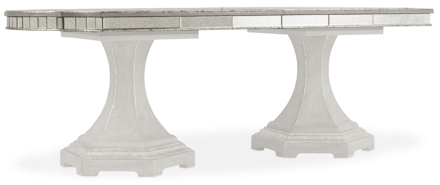 Sanctuary Rectangle Dining Table Top w/2-20in leaves 5603-75004-LTBR