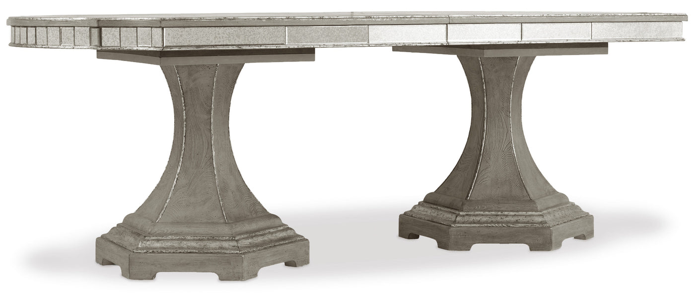 Hooker Furniture Sanctuary Rectangle Dining Table w/2-20in leaves 5603-75200-LTBR