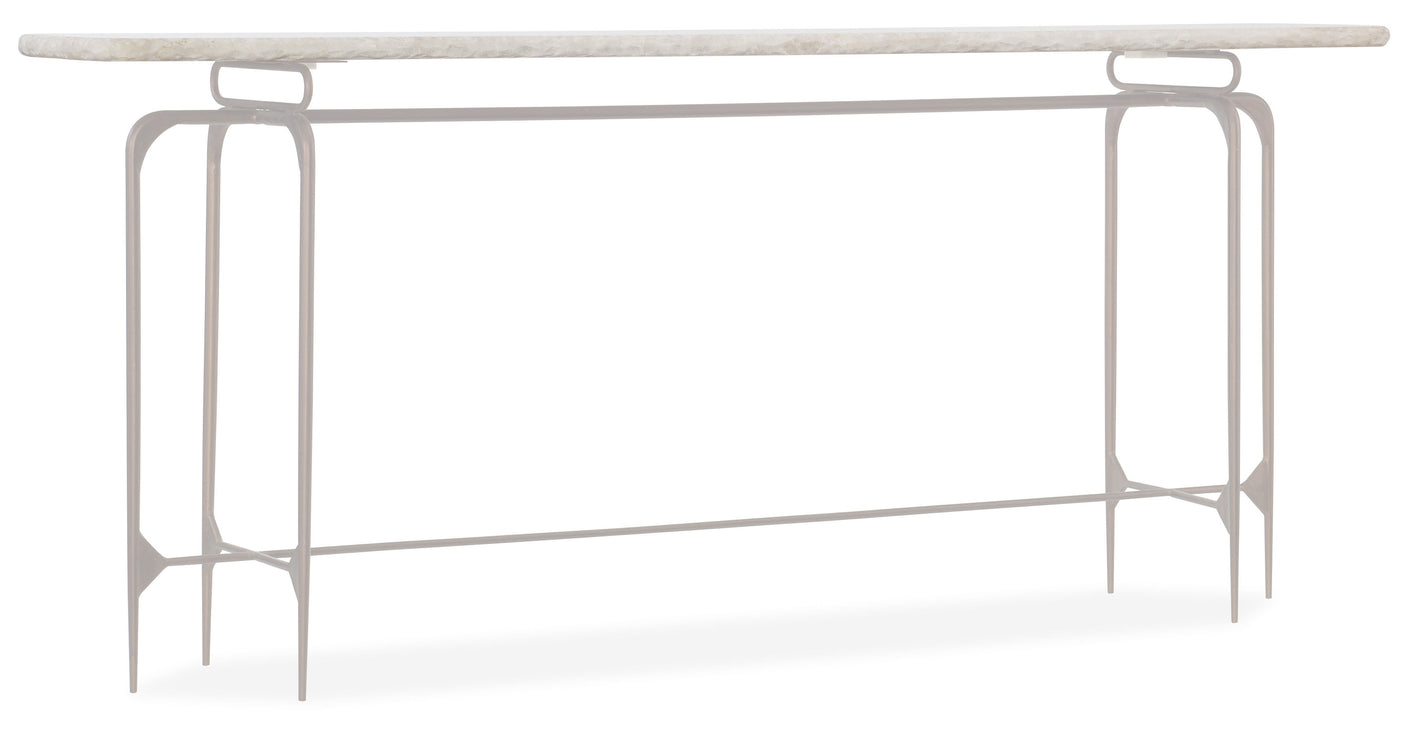 Skinny Metal Console Top 5633-85001T-WH