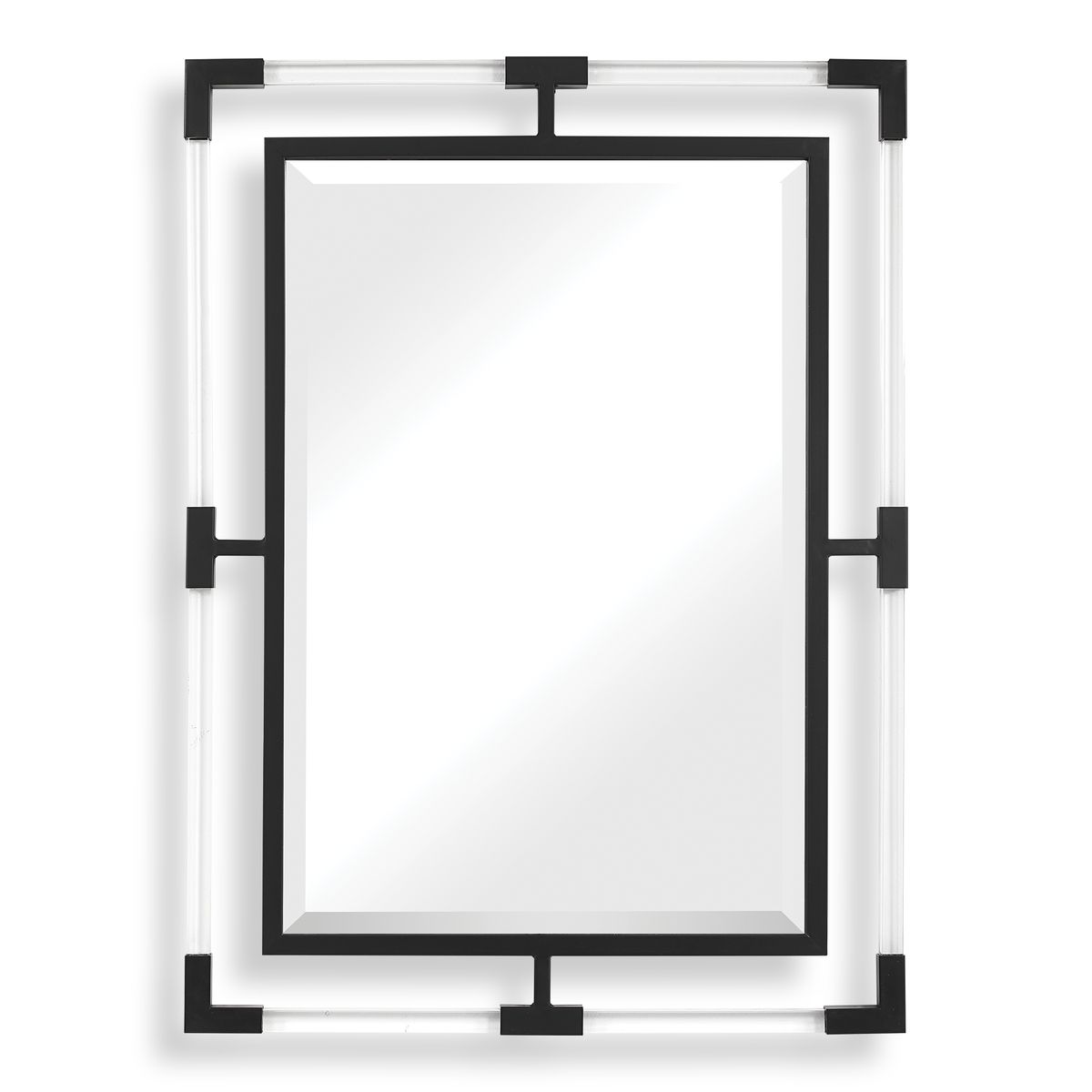 Balkan Mirror, Black - Kings Fine Art & Decor