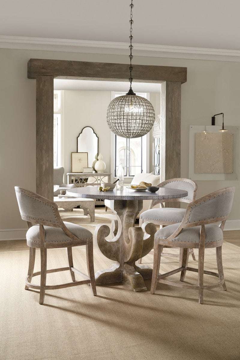 Hooker Furniture Boheme Garnier Barrel Back Counter Stool 5750-25350-MWD