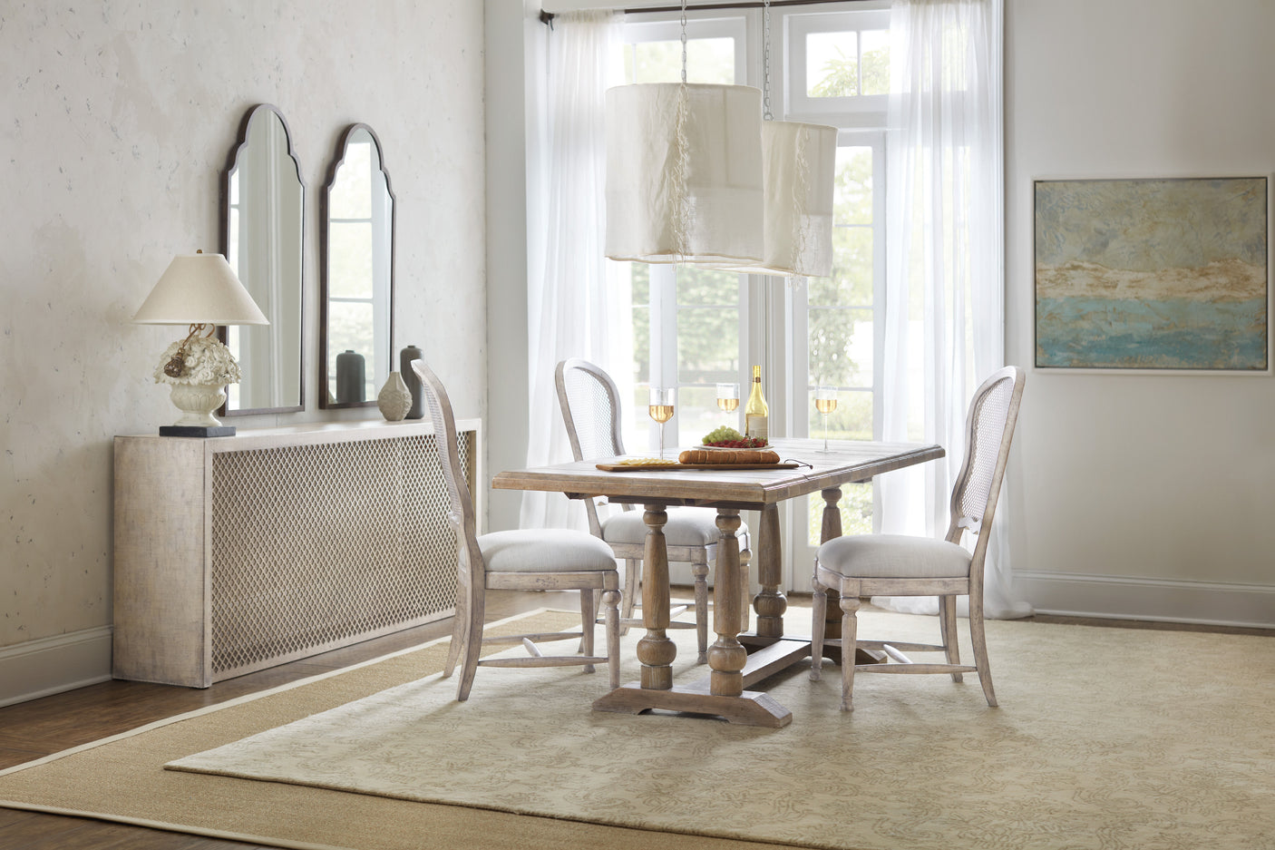 Hooker Furniture Boheme Brasserie Friendship Table 5750-75206-MWD