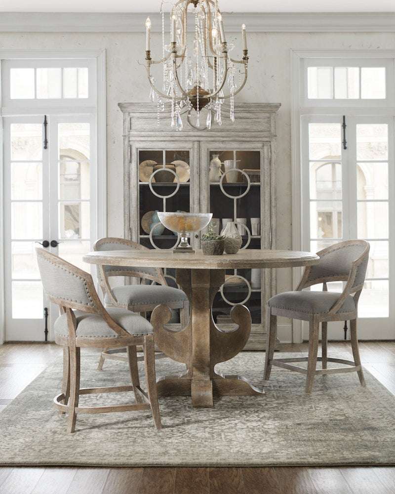 Hooker Furniture Boheme Garnier Barrel Back Counter Stool 5750-25350-MWD