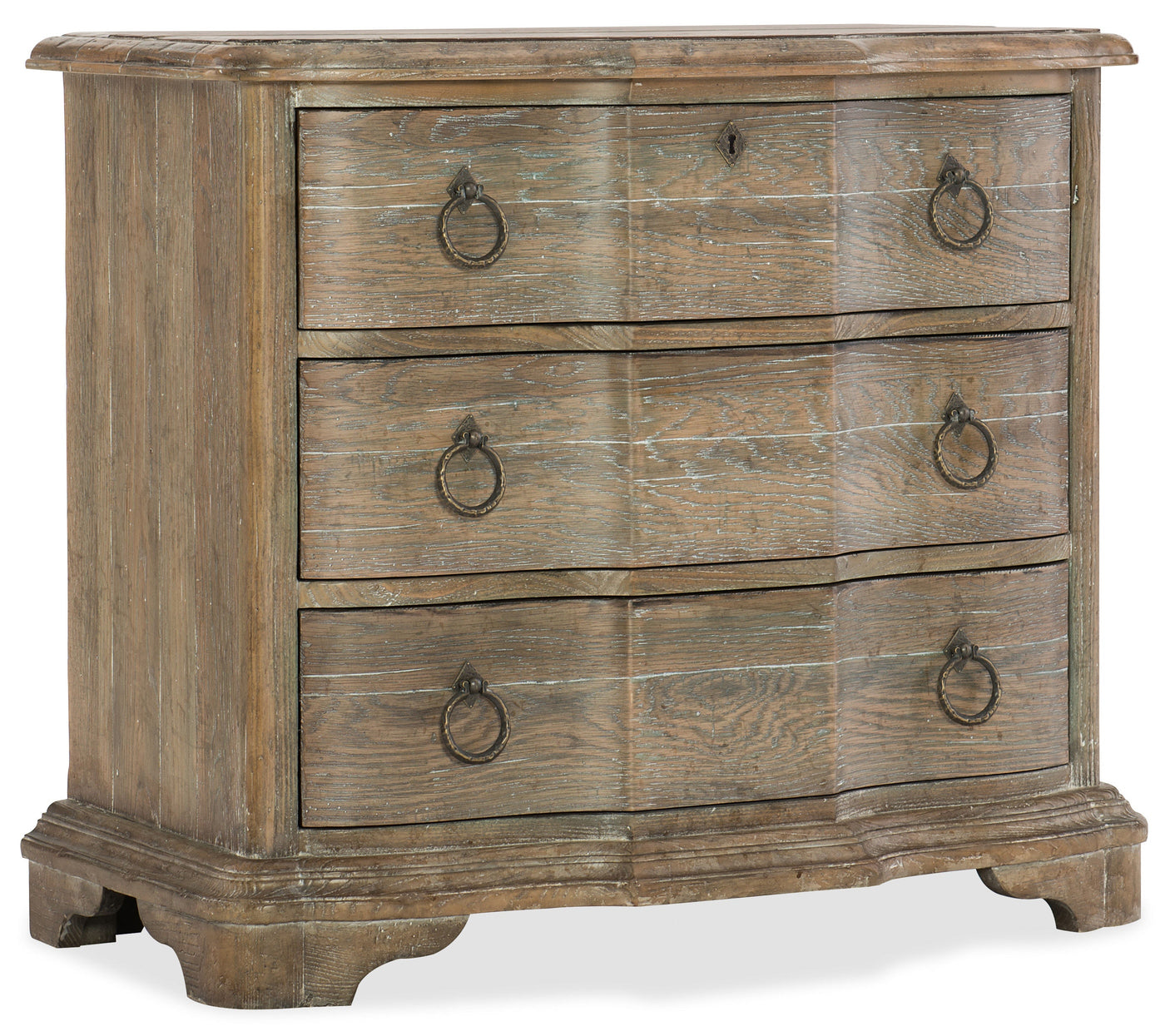 Hooker Furniture Boheme Bastogne Three-Drawer Nightstand 5750-90016-MWD