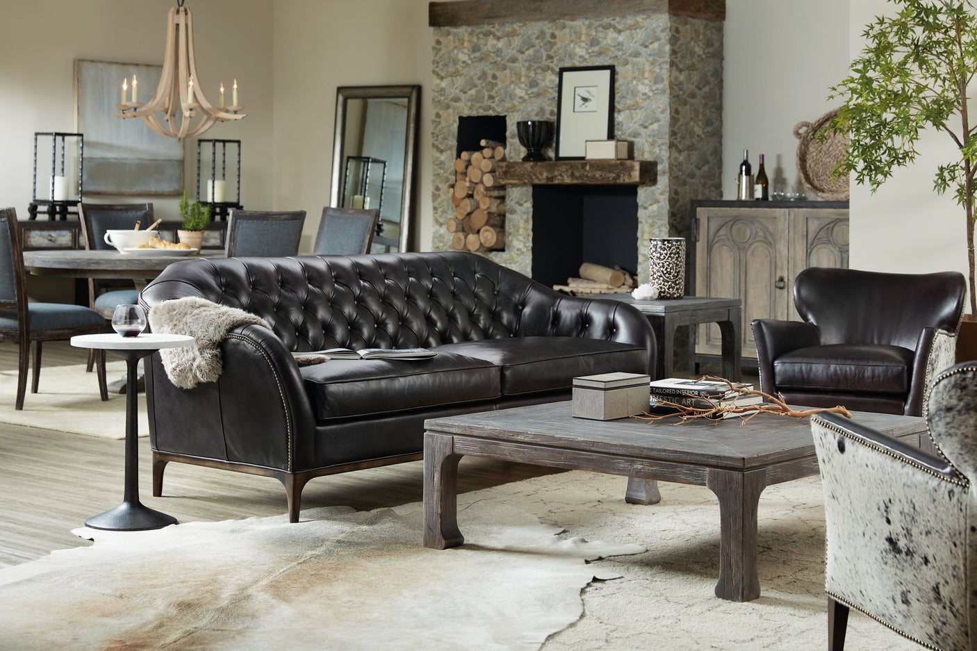 Hooker Furniture Beaumont Martini Table 5751-80117-02
