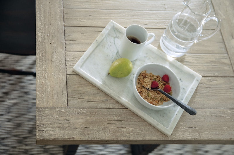 Hooker Furniture Ciao Bella Friendship Table- Flaky White/Black 5805-75206-80