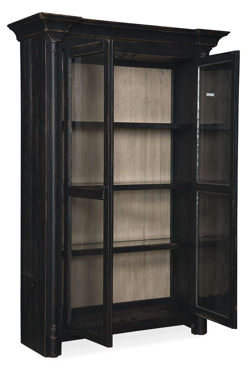 Hooker Furniture Ciao Bella Display Cabinet- Black 5805-75906-99