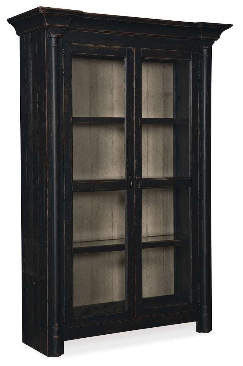 Hooker Furniture Ciao Bella Display Cabinet- Black 5805-75906-99
