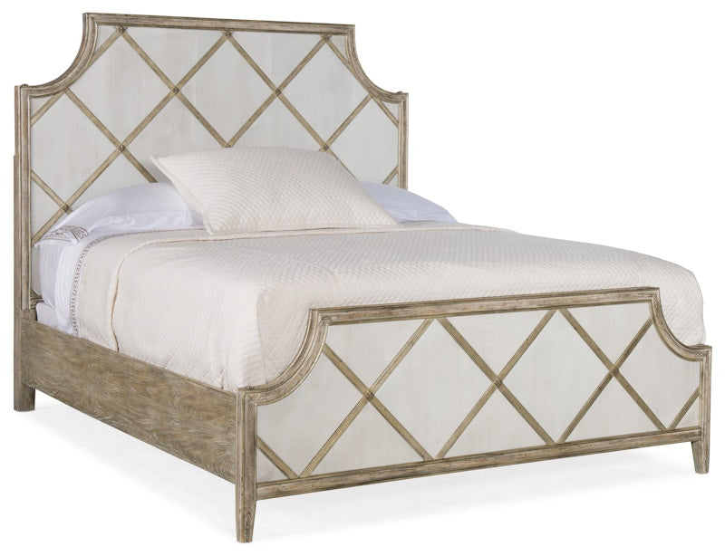 Hooker Furniture Sanctuary Diamont King Panel Bed 5875-90366-95