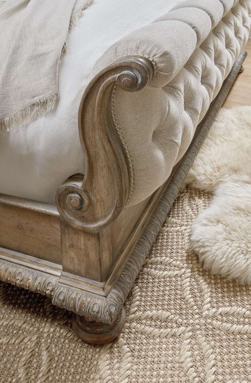 Hooker Furniture Castella California King Tufted Bed 5878-90560-80