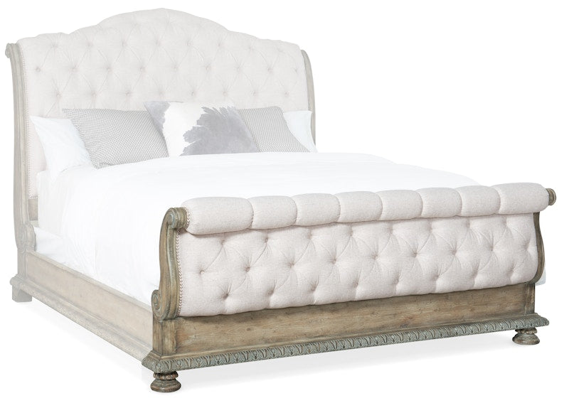 Castella 6/6 Tufted Footboard (C) 5878-90568-80