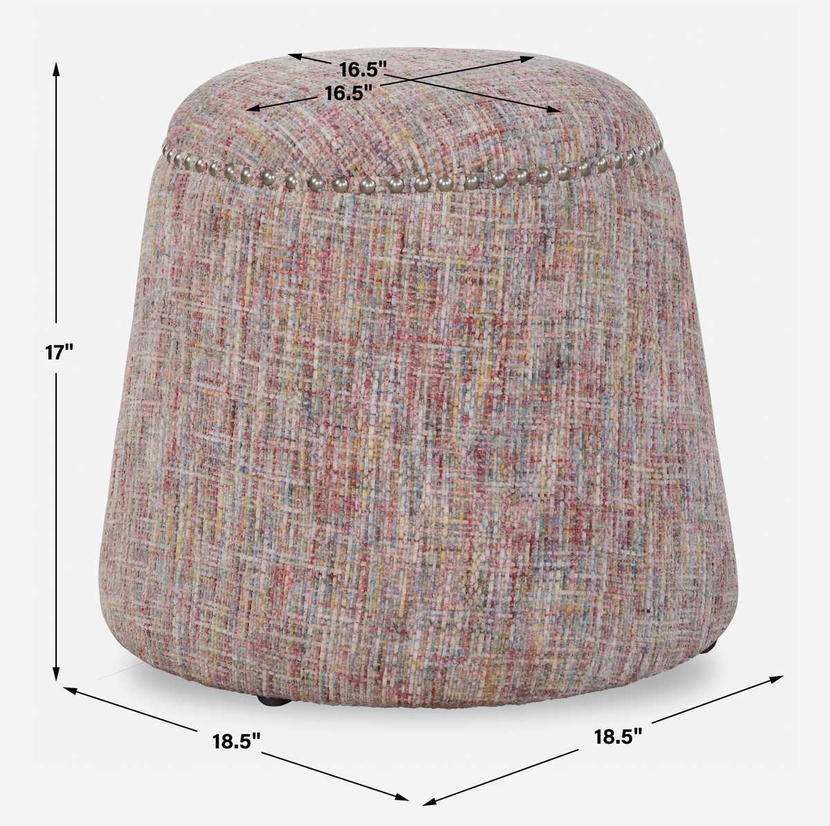 Gumdrop Ottoman, Confetti