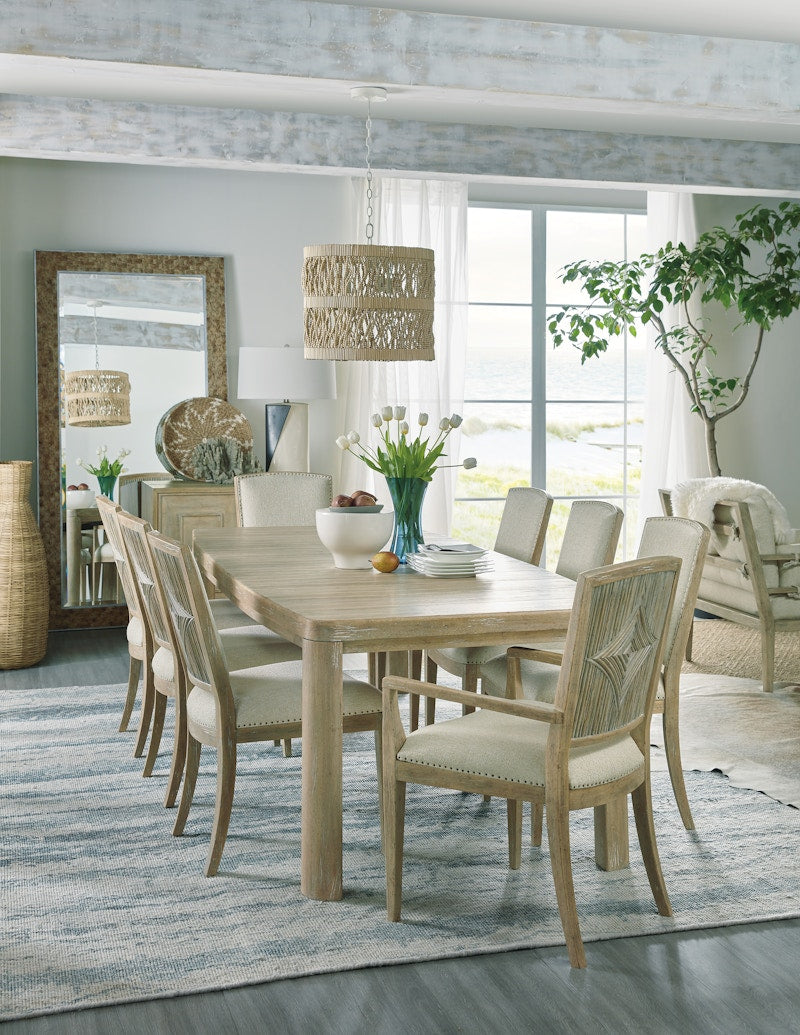 Hooker Furniture Surfrider Carved Back Side Chair-2 per ctn/price ea 6015-75411-80