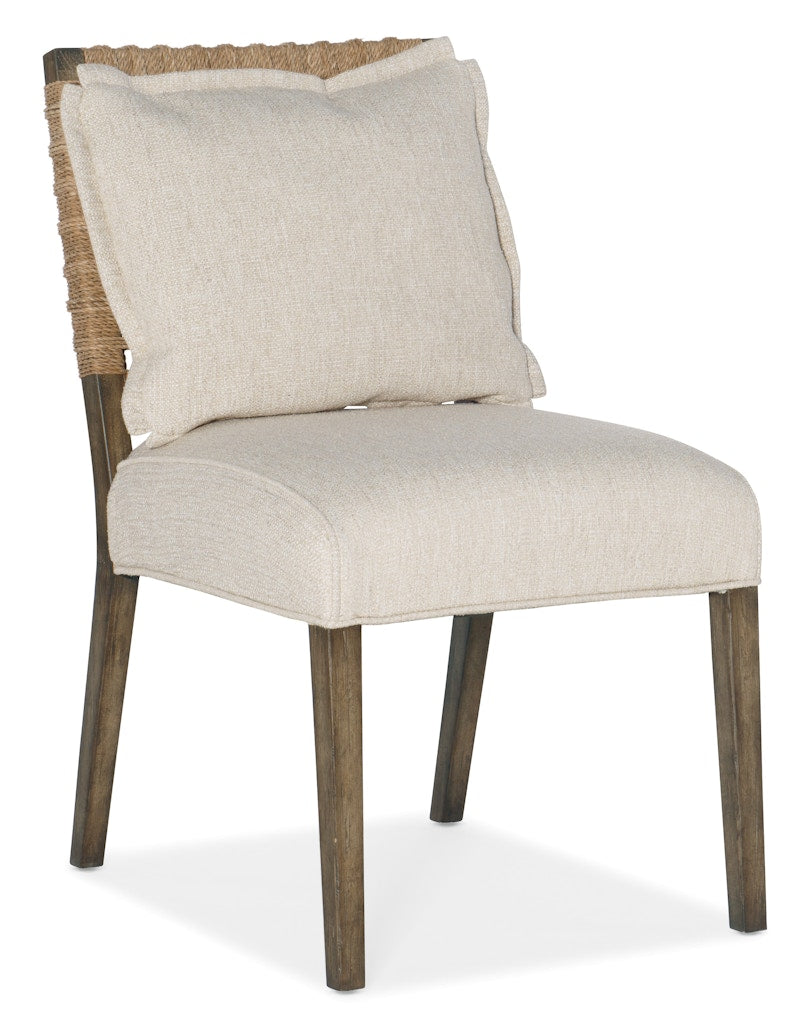 Hooker Furniture Sundance Woven Back Side Chair-2 per ctn/price ea 6015-75311-89