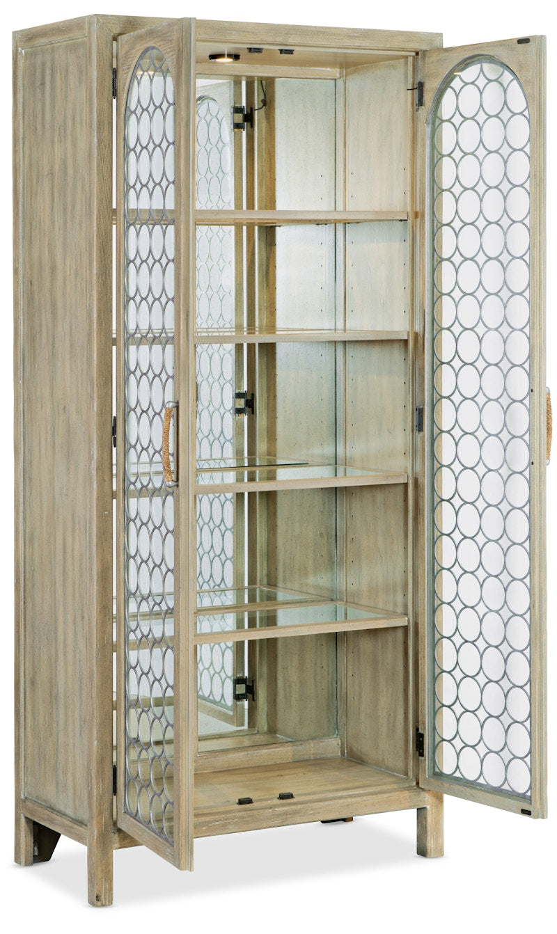 Hooker Furniture Surfrider Display Cabinet 6015-75906-80