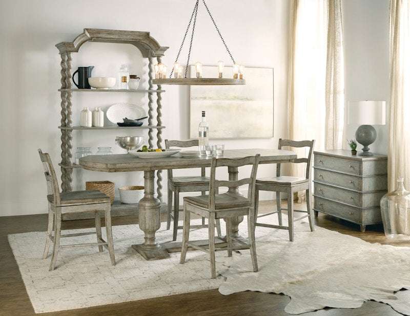 Hooker Furniture Alfresco La Riva Ladder Back Swivel Counter Stool 6025-75350-90