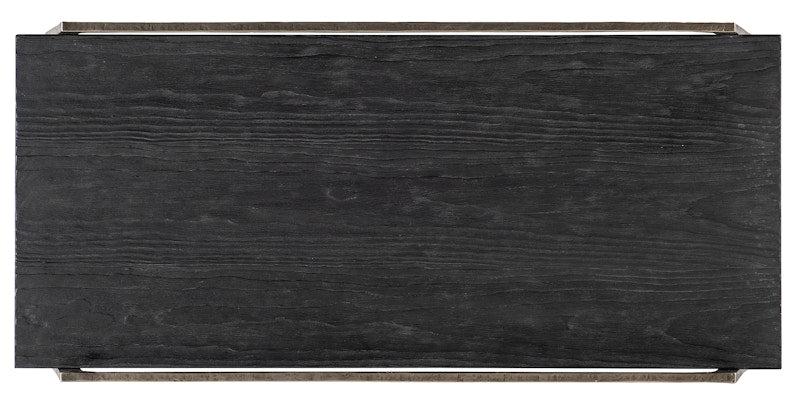 Hooker Furniture Chapman Shou Sugi Ban Rectangle Cocktail Table 6033-80210-99
