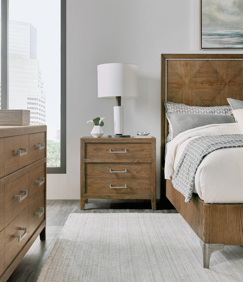 Hooker Furniture Chapman Three-Drawer Nightstand 6033-90016-85