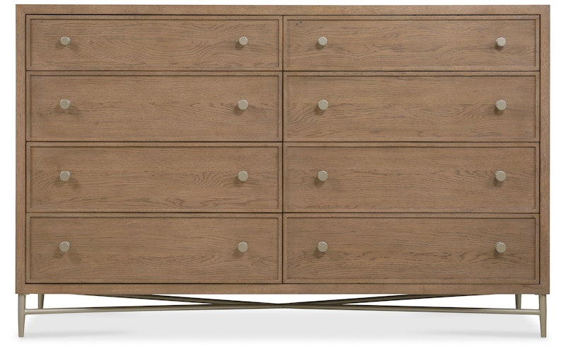 Hooker Furniture Sonnet Eight-Drawer Dresser 6072-90002-85