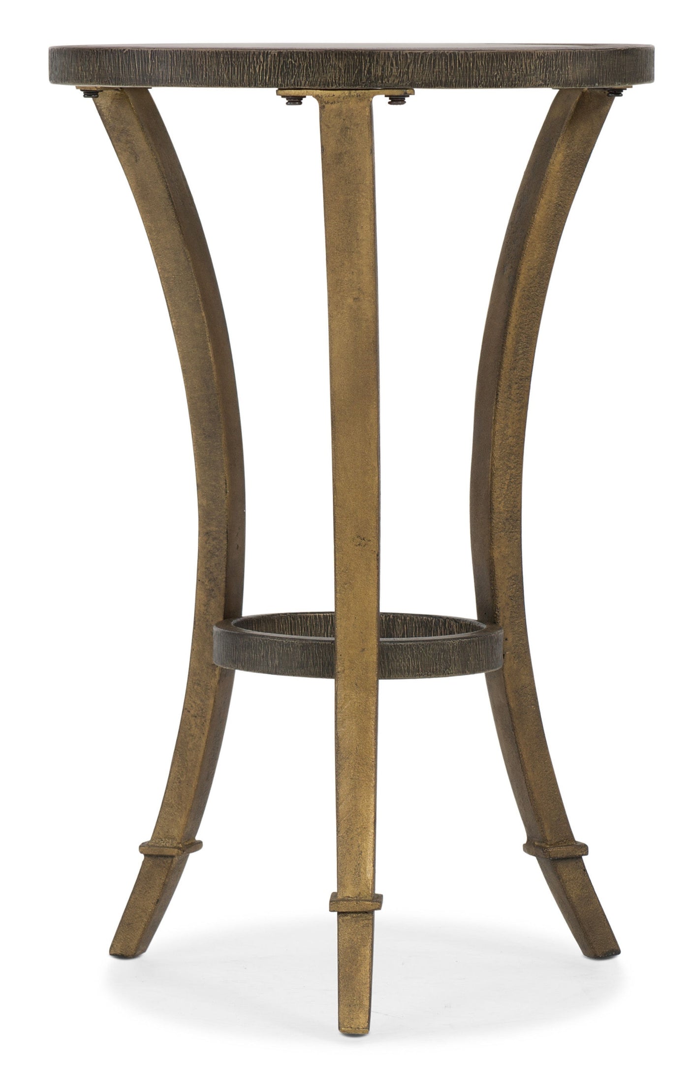 Hooker Furniture Round Accent Martini Table 6080-50001-MTL