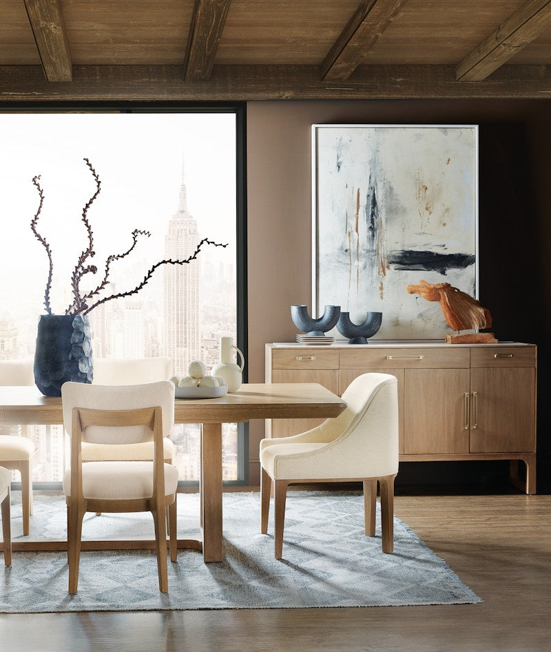 Hooker Furniture Banyon Bay Rectangle Dining Table with Two 20-inch Leaves 6081-75200-82