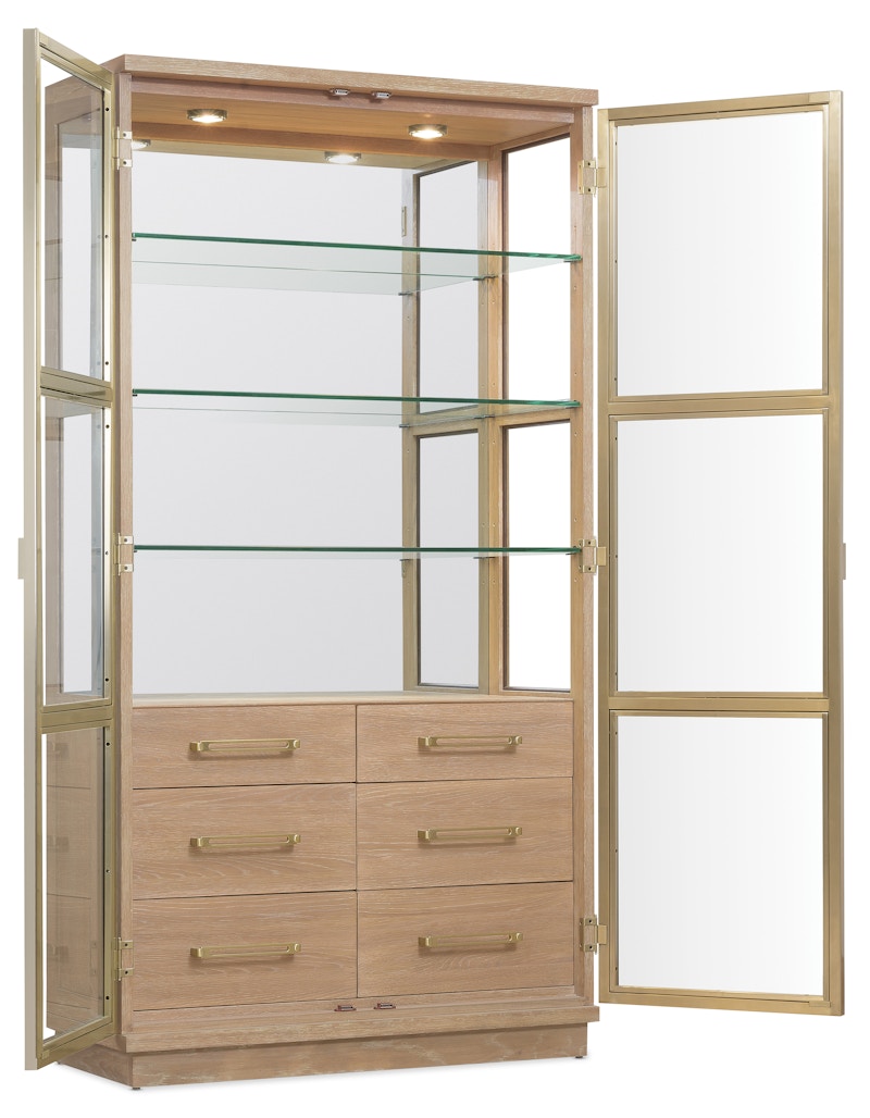 Hooker Furniture Banyon Bay Display Cabinet 6081-75906-82