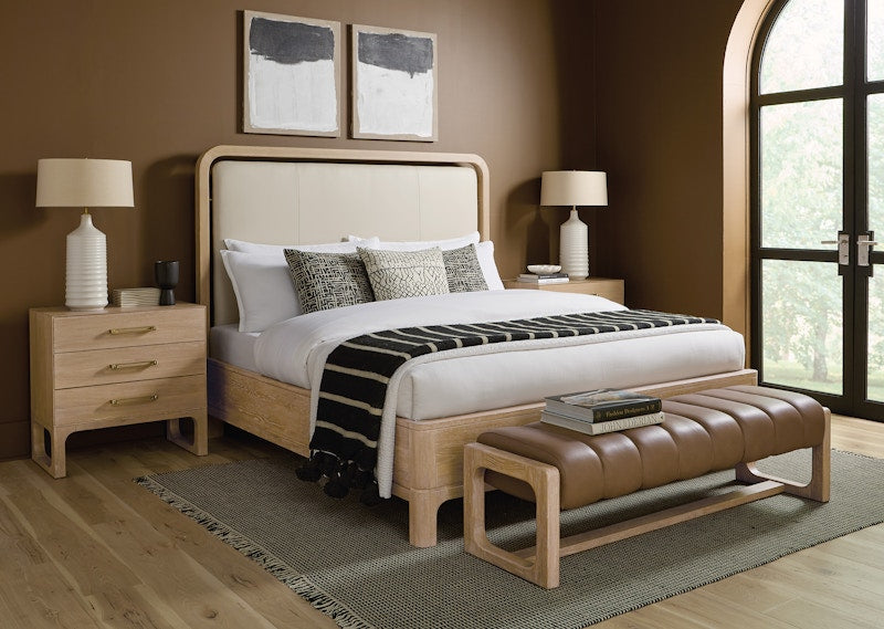 Hooker Furniture Banyon Bay King Panel Bed 6081-90366-82