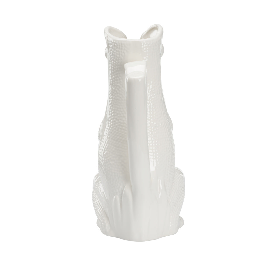 Frog Pitcher - White