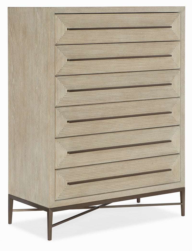 Hooker Furniture Cascade Six-Drawer Chest 6120-90110-80