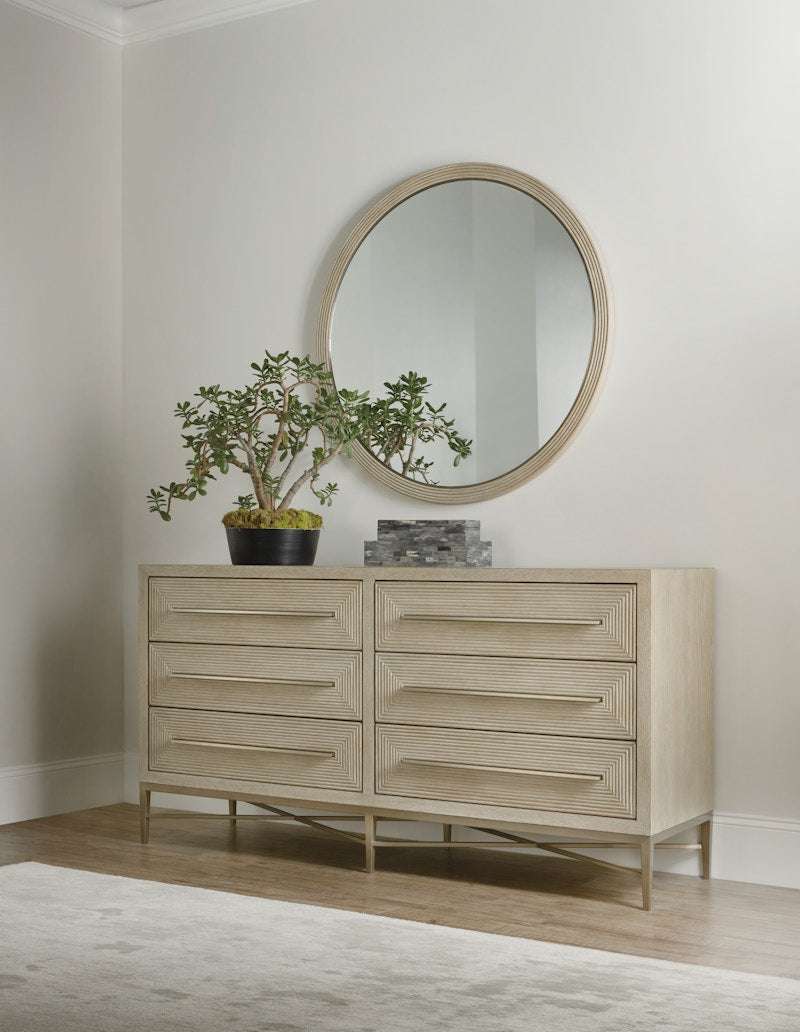 Hooker Furniture Cascade Round Mirror 6120-90007-05