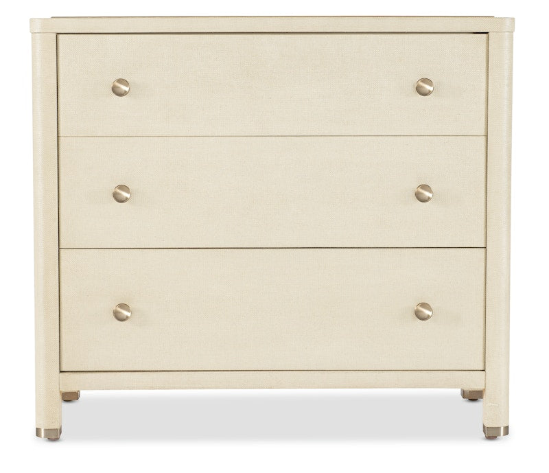 Hooker Furniture Archives Raffia Three-Drawer Chest 6123-90110-05