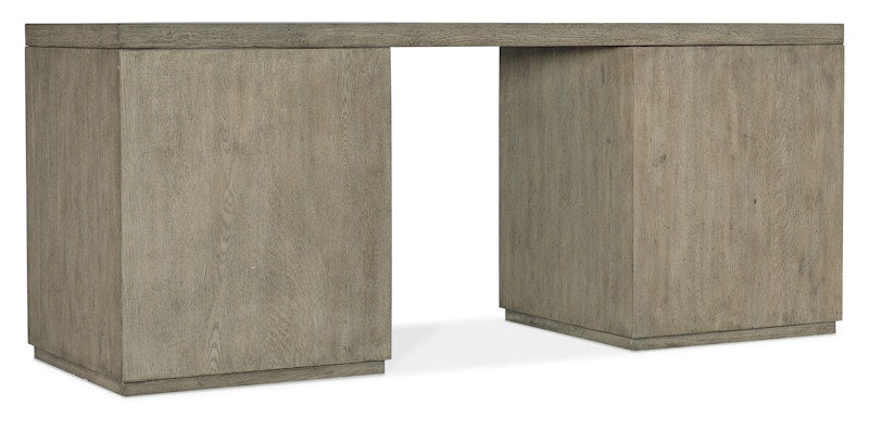 Hooker Furniture Linville Falls Desk - 72in Top-2 Small Files 6150-10904-85