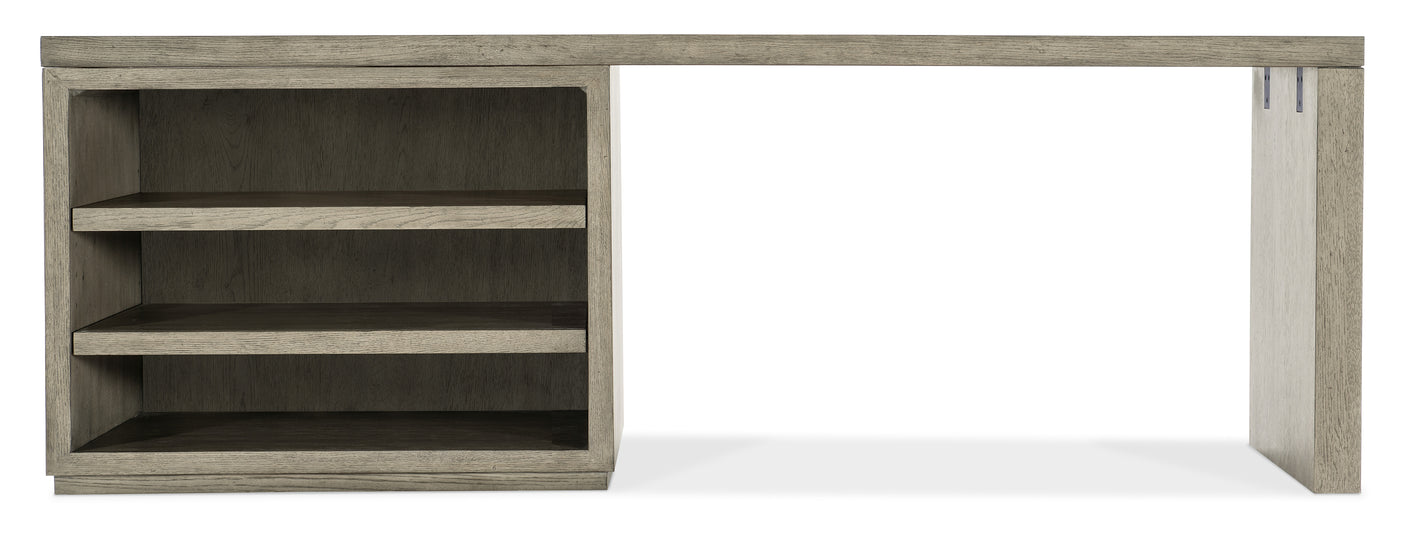 Hooker Furniture Linville Falls Desk - 84in Top-Open and Leg 6150-10916-85