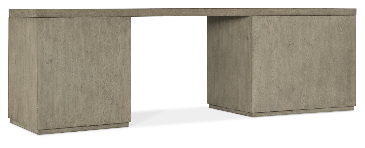 Hooker Furniture Linville Falls Desk - 96in Top-Small File and Lateral File 6150-10923-85