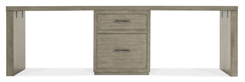 Hooker Furniture Linville Falls Desk - 96in Top-Small File and 2 Legs 6150-10924-85