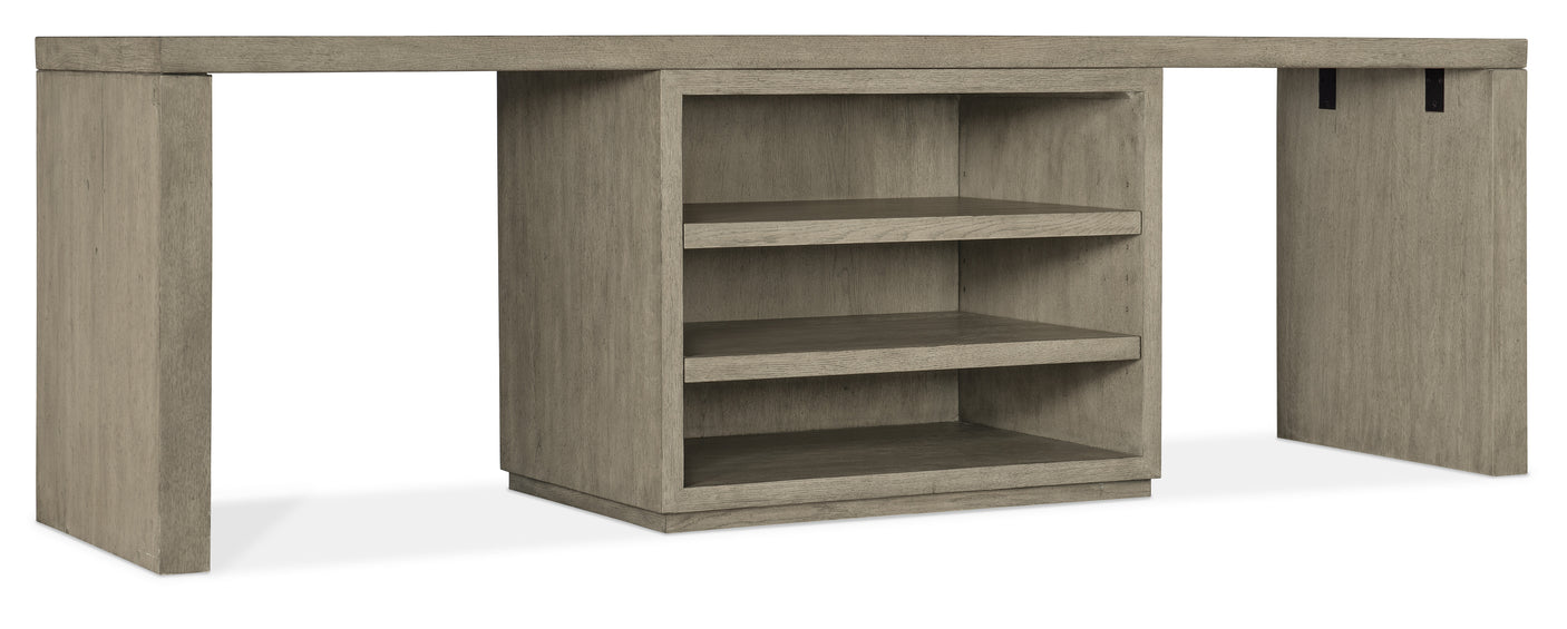 Hooker Furniture Linville Falls Desk - 96in Top-Open and 2 Legs 6150-10925-85