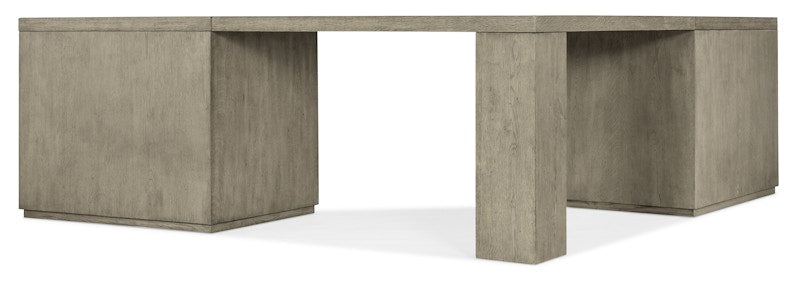Hooker Furniture Linville Falls Corner Combo-2-36in Tops-Open and Lateral File 6150-10936-85