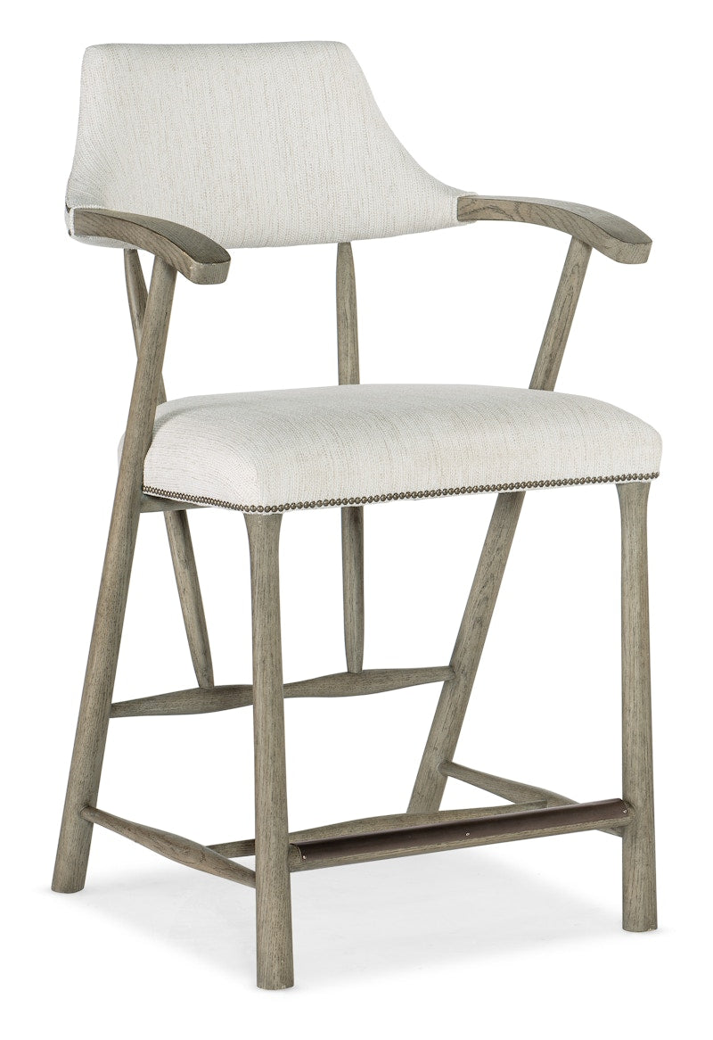 Hooker Furniture Linville Falls Stack Rock Counter Stool 6150-75350-85