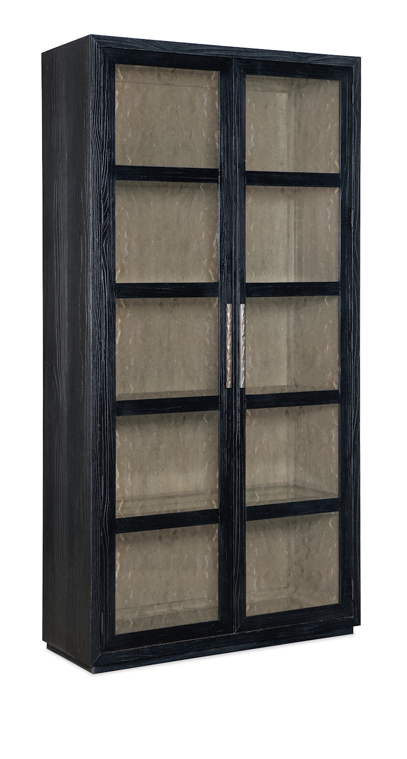 Hooker Furniture Linville Falls Shou Sugi Ban Curio Cabinet 6150-75906-99