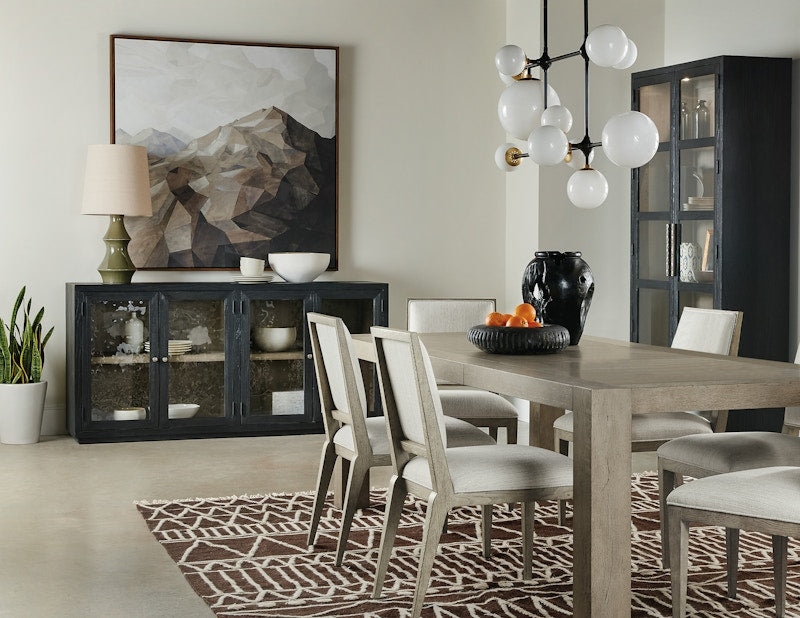 Hooker Furniture Linville Falls North Fork Rectangle Dining Table w/1-24in Leaf 6150-75200-85